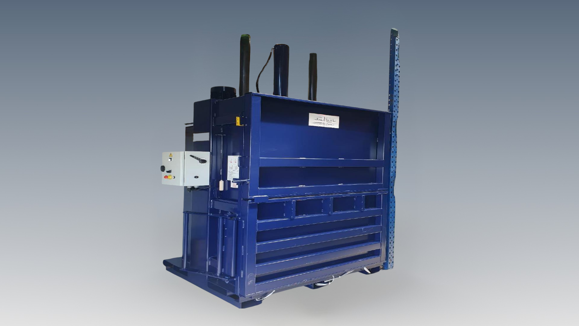 presse à balles verticale pour volumes importants - SOLU-GREEN