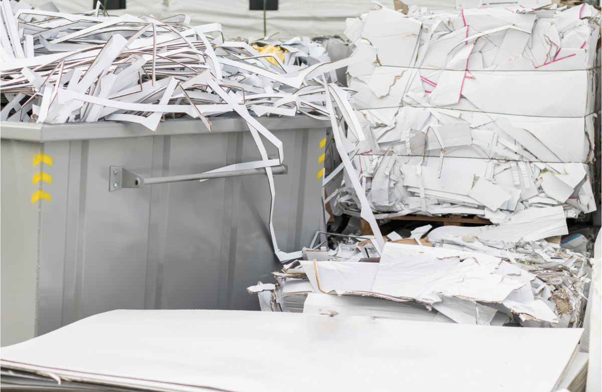 compactage papier avec nos presses papier - SOLU-GREEN