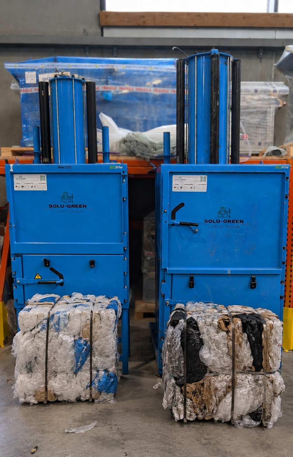 presses verticales plastique -SOLU-GREEN